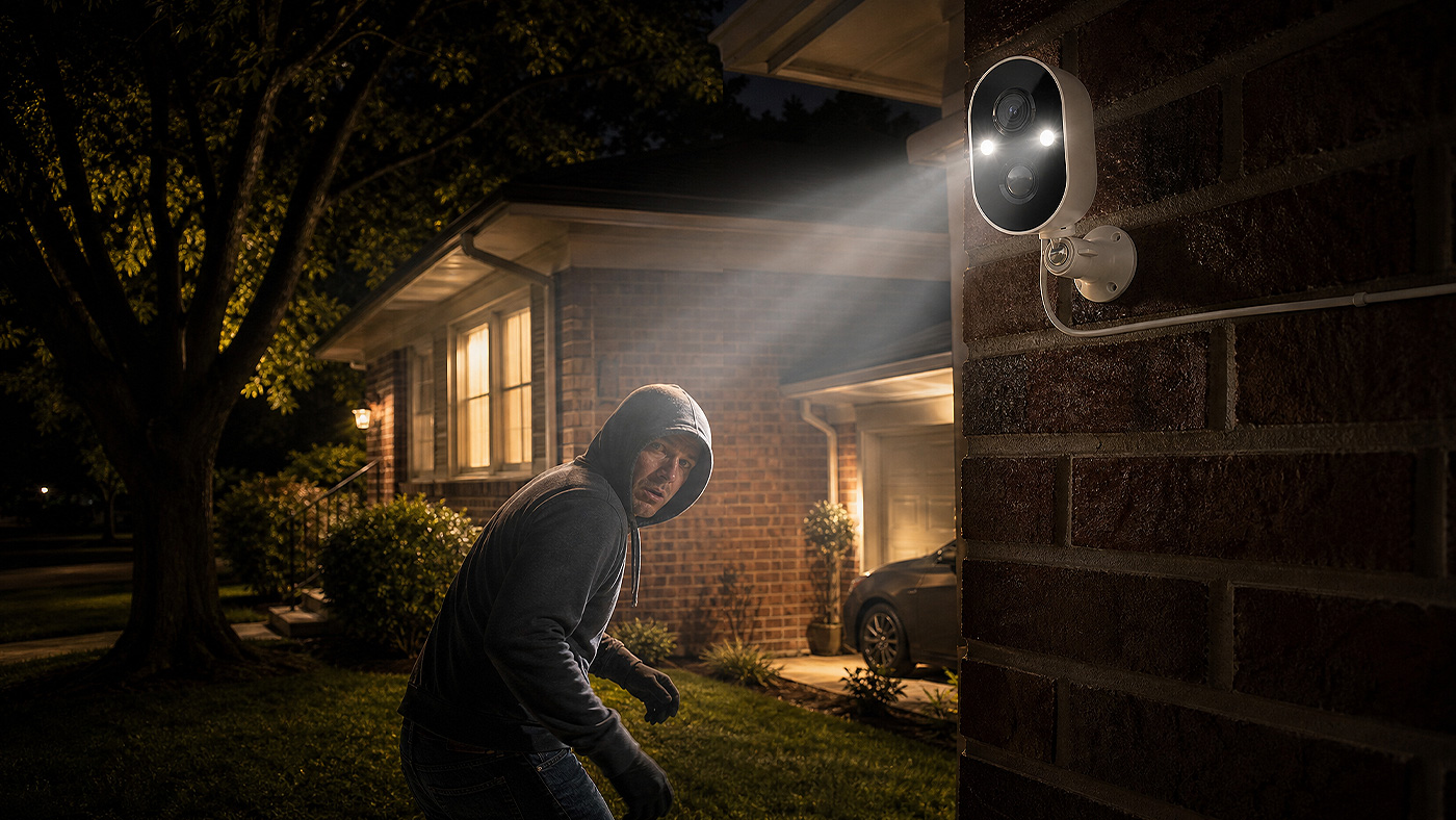 White Light Night Vision