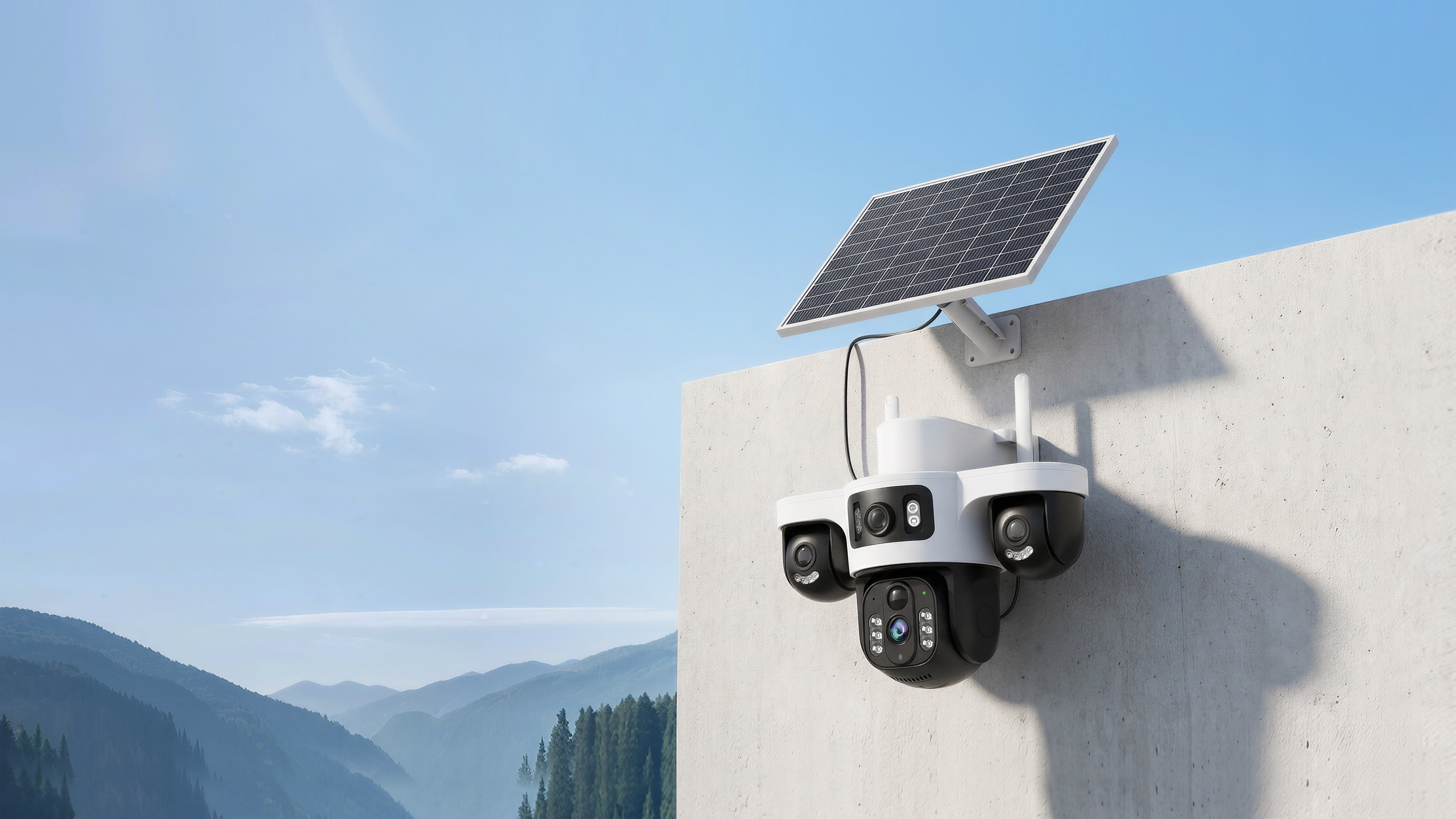 Yoosee AOV Solar<br>Tri-Lens PT AI Cam