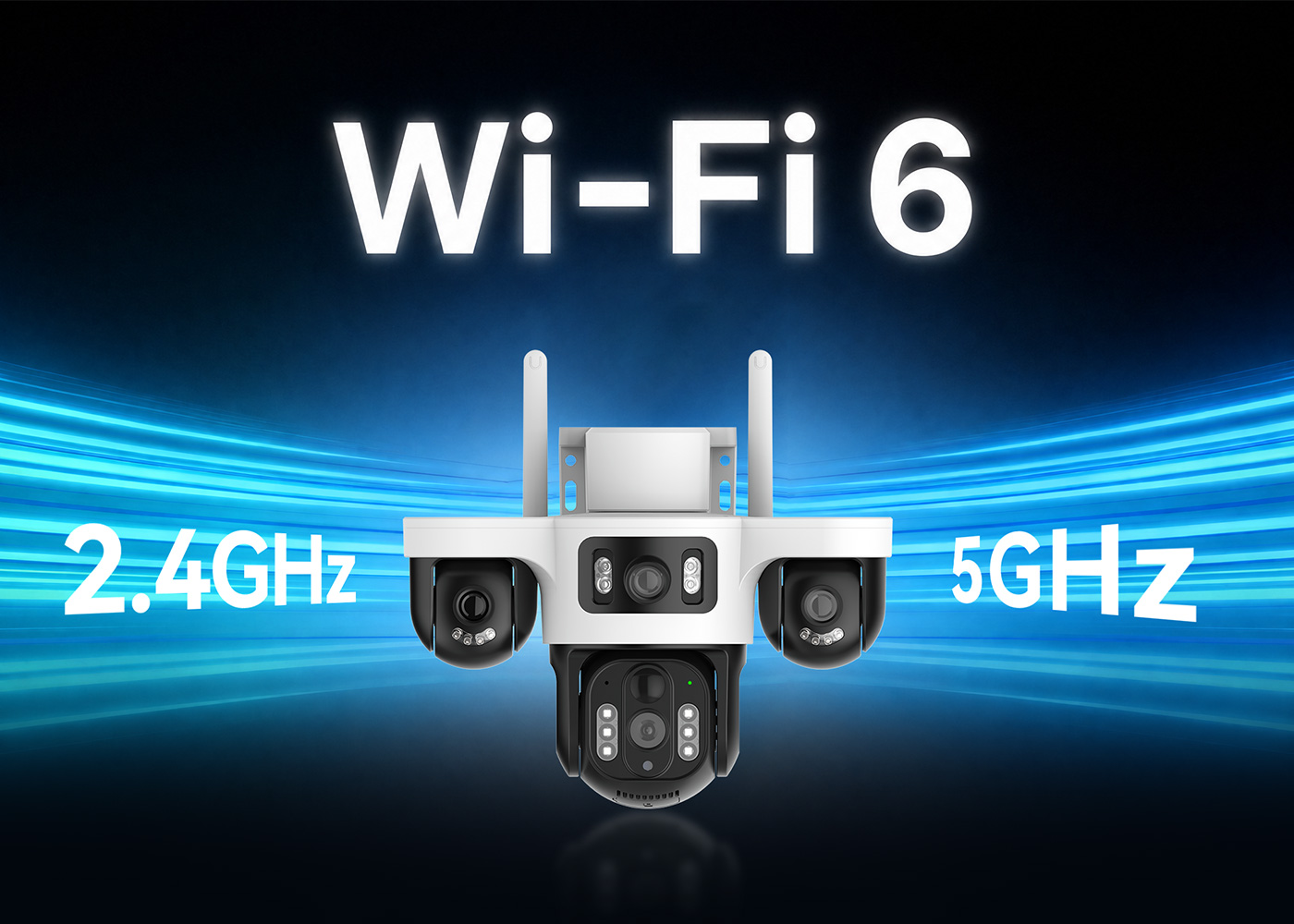 Wi-Fi 6<br>Triple Stream